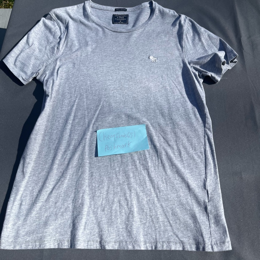 Abercrombie & Fitch “100% Cotton” T-Shirt Gray *BARELY WORN*